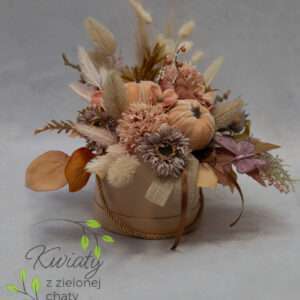 Jesienny flower box z dyniami nr F001