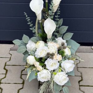 Bukiet nagrobny jasna kalia nr 761