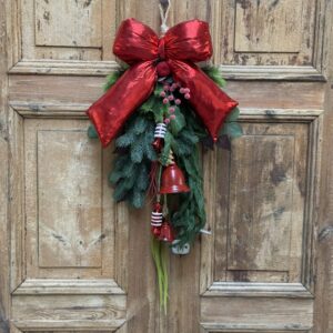 Dekoracja świąteczna czerwone dzwonki nr B349