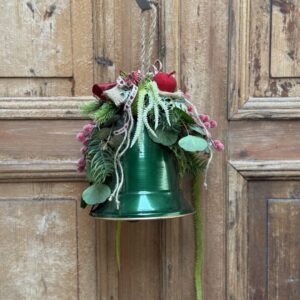 Dekoracja świąteczna zielony dzwonek nr B350