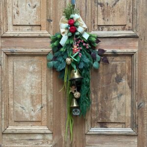 Dekoracja świąteczna złote dzwonki nr B351