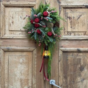 Wianek świąteczny latarenka nr B406