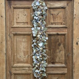 Girlanda świąteczna złote jabłuszka nr B417